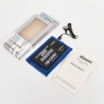 ELETRÔNICO, um (1) aparelho FM-CARD RADIO RFM-3, marca KINETIC, brinde do CITIBANK, sem uso e na caixa, vide foto.