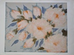 Chico Ferreira, Flores, gravura, tiragem 85/190, 72x100cm, sem moldura, com avaria na borda, no estado