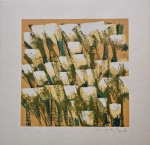 Olímpia Couto, Tulipas, gravura, tiragem PA, 35x35cm, sem moldura