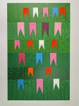 Zi Facella, Bandeiras, gravura PI, 70x50cm, sem moldura