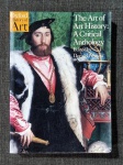 Livro. Biblioteca José Roberto Teixeira Leite. THE ART OF ART HISTORY: A CRITICAL ANTHOLOGY, de Donald Preziosi (Editor). Nova York: Oxford, 1998. Brochura, 595 págs., ilustrado, 23,5 x 17 cm. Em bom estado. Trinta e poucos textos dos mais instigantes sobre o que é, quais os propósitos e os métodos de que se utiliza a História da Arte  entendida como disciplina surgida na Alemanha em fins do Séc. XVIII -, de autores como Winckelmann, Kant, Hegel, Wölfflin, Schapiro, Gombrich, Riegl, Warburg, Panofsky, Foucault, Heidegger, Canclini e vários outros. Indispensável em qualquer biblioteca de arte.