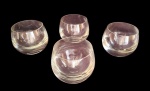 Lote com 4 ( quatro ) copos para Whisky, em cristal.