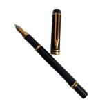 Rara e antiga caneta tinteiro francesa Waterman Le Man clássica com pela de ouro 18K 7,50. VEJA FOTO EXTRA.