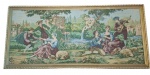 Belo Gobelim com cenas galantes de época. Medida 160x75cm.