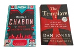 Lote com 2 (dois) excelentes livros, sendo Michael Chabon e Dan Jones "The Templars.