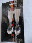 Conjunto 6 colheres café tramontina em inox