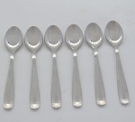 6 (Seis) Colheres para Café em Inox `TRAMONTINA`
