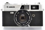 Maquina Fotográfica Vintage - Marca Canon Modelo Canonet Ql/19 Preta -Lente 45 Mm / Analógica