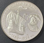 RARO - EMISSOR - MOEDA DA REPUBLICA DEMOCRATICA DE S. TOME E PRINCIPE - 1 000 DOBRAS 1990 (COMEMORAT