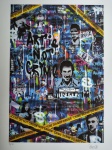 Polesi, Art is not Crime/Grafite, gravura, tiragem 76/100, 66x44cm, sem moldura