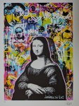 Fábio Polesi, Grafite/Monalisa, gravura PA, 64x44cm, sem moldura