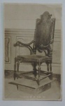 Cartão Postal Fotográfico Cadeira de D. João VI.