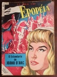 Revista em quadrinho 1960 Epopeia o Estandarte de Joana d'arc.