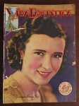 Revista Vida Doméstica n.º 210 setembro de 1935 no estado, páginas se soltando.