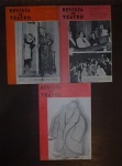 Colecionismo - Revista de Teatro n.º 310 de 1959, n.º 293 de 1956 e n.º 296 de 1957. Total 3 revistas.