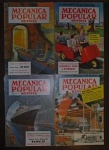 Colecionismo - Revista Mecânica Popular 1955/1956/1958. Total 4 revistas.