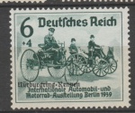 ALEMANHA REICH - SELO MINT COM SOBRECARGA - FEIRA DO AUTOMÓVEL