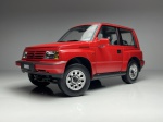 Suzuki Vitara Vermelho - Dorlop Escala 1/18 miniatura em metal diecast. Possui caixa original. Carro