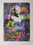 Polesi, Composição/Marilyn, gravura, tiragem 48/100, 64x43cm, sem moldura