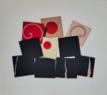 Ana Letycia, Composição, gravura, H.C, 72x80cm, sem moldura