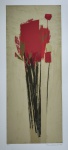 Olímpia Couto, Rosas, gravura 50/100, 70x33cm, sem moldura