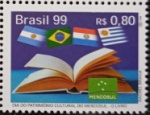 BRASIL SELO EM ESTADO MINT DE CONSERVAÇÃO COM O TEMA DIA INTERNACIONAL DO PATRIMONIO CULTURAL DO MERCOSUR