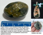 JASPE OCEANO - SUAS CORES ESTÃO ASSOCIADAS AO OCEANO É A PEDRA QUE SIMBOLIZA A PACIÊNCIA!