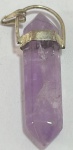 PINGENTE EM AMETISTA  ORIGEM BRASIL FORMATO PONTA   MARAVILHOSO CONFORME A FOTO EXIBIDA !!!