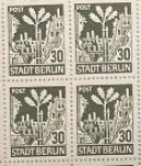 ALEMANHA SEGUNDA GUERRA MUNDIAL ALIADA BERLIN LADO SOVIETICO DA ALEMANHA ANO 1945    - SÉRIE EM ESTADO MINT DE CONSERVAÇÃO