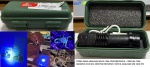 LATERNA ULTRA VIOLETA PARA O COLECIONADOR OU REVENDEDOR ANALISAR SELOS COM FOSFORECENCIA OU CEDULAS COM IMAGENS OCULTAS E ETC
