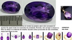 AMETISTA ROXA - ORIGEM SANT SÉ BAHIA BRASIL - LAPIDAÇÃO OVAL  E COR ROXA INTENSA  MUTIFACETADO !