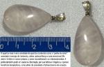 PINGENTE BALÃO - LAPIDAÇÃO EM FORMATO GOTA  CONHECIDA COMO A PEDRA DO AMOR  !!!