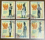 GUINEA -  LOTE DE SELOS COM O TEMA MILITARIA  -COMO APONTADO NA IMAGEM EXIBIDA -  !