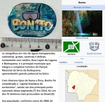 LEMBRAÇA DE BONITO M S - IMÃ DE GELADEIRA  COM TEMATICA MERGULHO EM BONITO    BÉLISSIMO