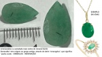 ESMERALDA GRANDE MAIS DE 1 CM - LAPIDAÇÃO GOTA  - ORIGEM CAMPOS VERDES GOIAS - SIGNIFICADO É A PEDRA DA PROSPERIDADE