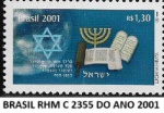 BRASIL RHM C 2355 DO ANO 2001  - EM ESTADO MINT DE CONSERVAÇÃO!