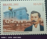 BRASIL - SELO C - 2478 - ANO 2002 EM ESTADO MINT DE CONSERVAÇÃO