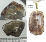 CRISTAL COM LODOLITA - CONHECIDO COMO CRISTAL PAISAGEM - É A PEDRA QUE CONECTA AOS SERES CELESTIAIS !!!!!!!!