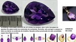 AMETISTA ROXA - ORIGEM SANT SÉ BAHIA BRASIL - LAPIDAÇÃO GOTA E COR ROXA INTENSA  MUTIFACETADO !!