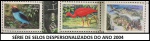 SÉRIE DE SELOS DESPERSONALIZADOS DO ANO 2004 SELOS RHM C 2596-2598-2568  - SELOS  EM ESTADO MINT DE CONSERVAÇÃO