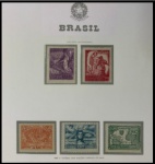 BRASIL - SÉRIE DE SELOS DA VITORIA COMPLETA  -  EM  ESTADO MINT DE CONSERVAÇÃO!!