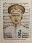 BRASIL SELO EM HOMENAGEM AOS 150 ANOS DO NASCIMENTO DO MAESTRO TONHECA DANTAS MINT DE CONSERVAÇÃO
