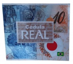FOLDER ENCARTE PARA CEDULA DE 10 REIAS COMEMORATIVA DESCRITIVOR