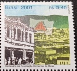 BRASIL SELO EM ESTADO MINT DE CONSRVAÇÃO DO ANO 2001 HOMENAGEM A ASSOCIAÇÃO COMERCIAL DE MINAS GERAIS