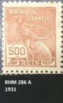 BRASIL SELO NETINHA RHM 286 A DO ANO 1931 ESCASSO  - EM ESTADO MINT DE CONSERVAÇÃO!