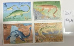 MONTSERRAT - SÉRIE COMPLETA ESCASSA COM O TEMA FAUNA PRÉ HISTÓRICA MIT