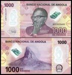 ANGOLA - CEDULA EM POLIMERO DE 1000 KWANZAS DO ANO 2020 EM ESTADO FLOR DE ESTAMPA DE CONSERVAÇÃO