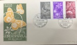 GUINEA ESPANHOLA ENVELOPE MUITO ESCASSO COM O TEMA FAUNA BORBOLETAS -  EM  ESTADO MINT  DE CONSERVAÇÃO CONFORME A FOTO EXIBIDA!
