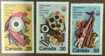 CANADA SÉRIE DE SELOS COM O TEMA OLIMPIADAS DO CANADA MONTREAL 1976  - EM ESTADO MINT DE CONSERVAÇÃO!!