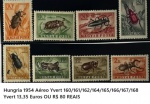 HUNGRIA SÉRIE DE SELOS AÉREOS DO ANO 1954 CAT Yvert 160-161-162-164-165-166-167-168 Yvert 13,35 Euros OU R$ 80 REAIS - ESTADO DE CONSERVAÇÃO CONFORME A FOTO EXIBIDA MINT